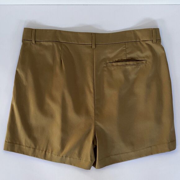 Old Navy High-Rise Taylor Trouser Shorts XL Casual Chic Minimalist Contemporary - Picture 2 of 11